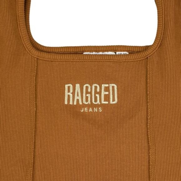 The Ragged Prieset Brown Corset Top Size 6 - Picture 3 of 6